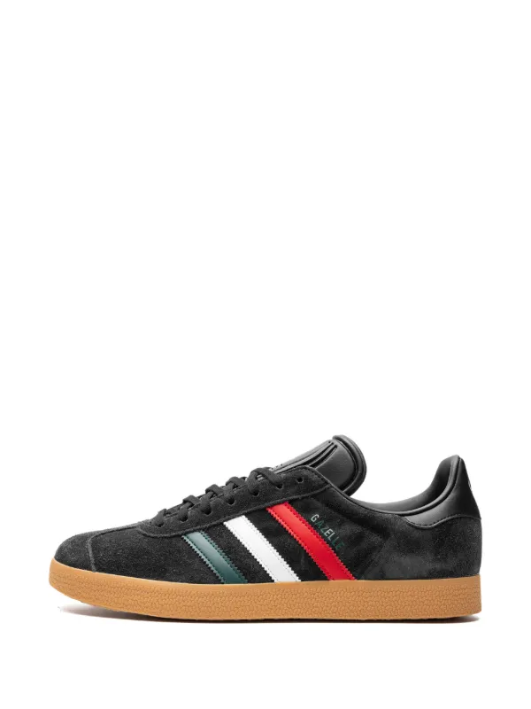 black and red addidas