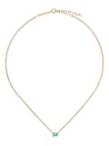 Zoë Chicco 14kt yellow gold emerald necklace