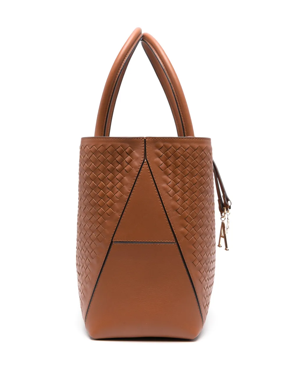 Aspinal Of London leren shopper Bruin