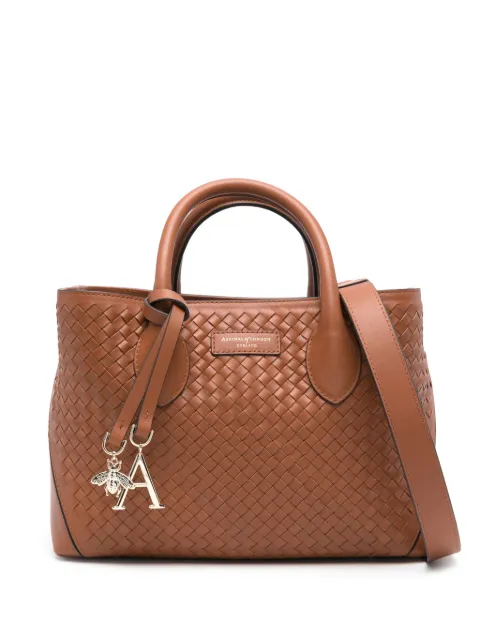 Aspinal Of London medium London woven tote bag