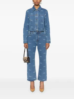 GUCCI デニムジャケット 上着 アウター レディース ブルー カジュアル 824151_XDDBR_4011_001_100_0000