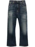 R13 whiskered boyfriend jeans - Blue