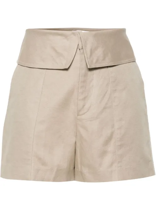 Short en jean à taille pliée - FRAME - Modalova