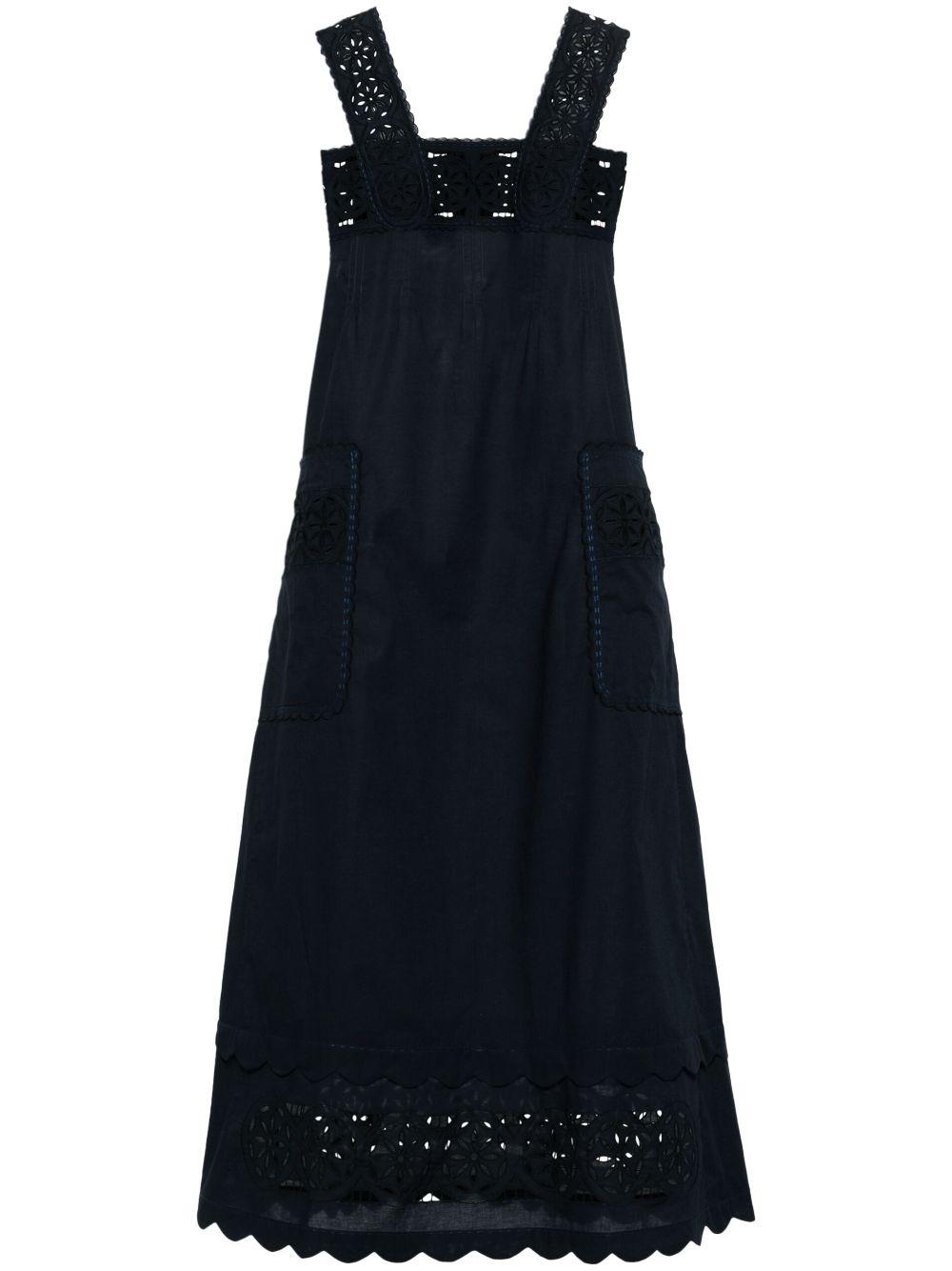 Vita Kin Paloma midi dress - Blu