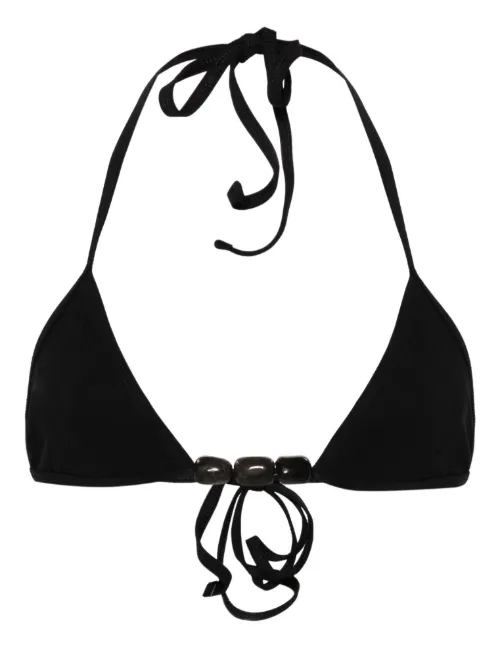 Haut de bikini à ornements en cristal - Christopher Esber - Modalova