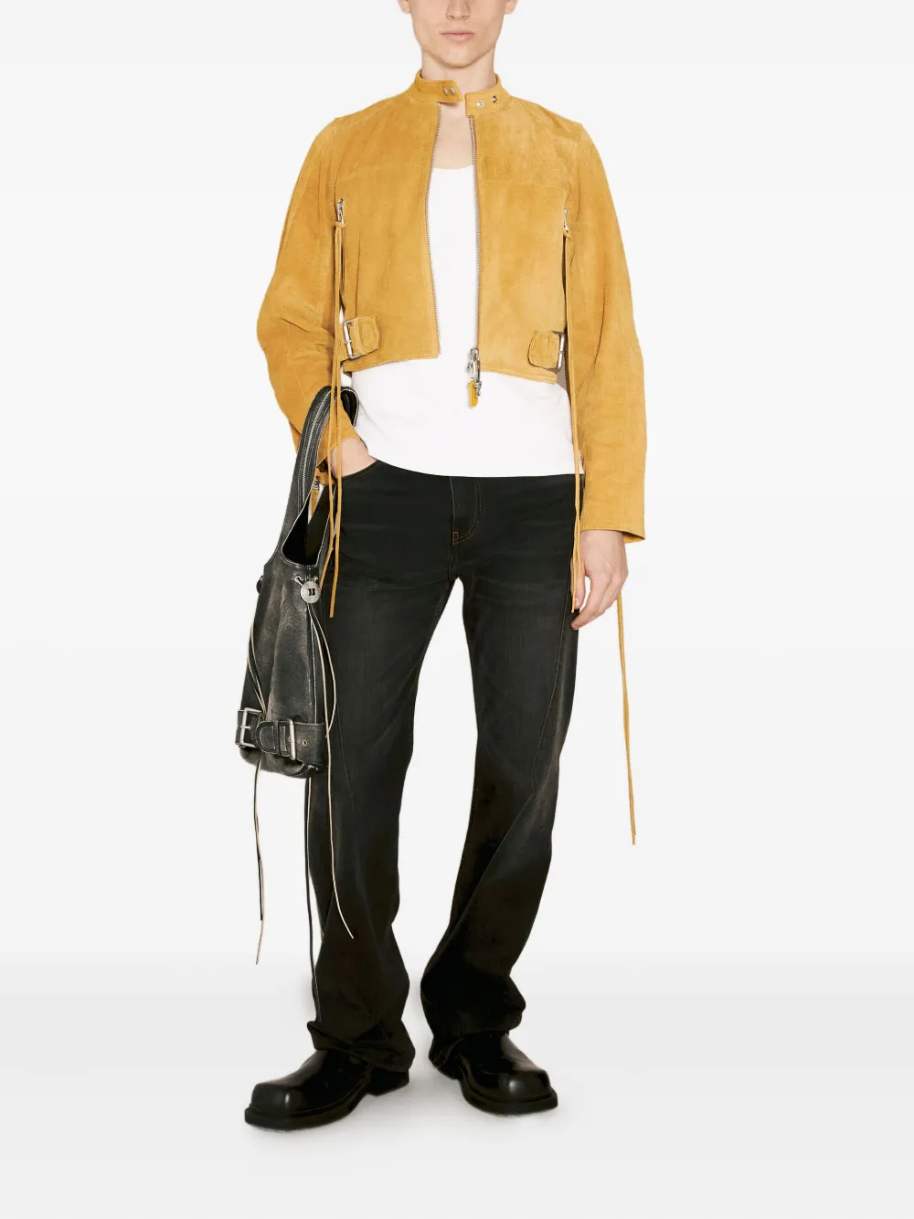 EYTYS croped suede jacket | Leather Jackets | Image 2