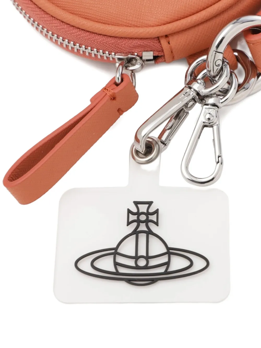Vivienne Westwood Portemonnee met Orb-plakkaat Oranje