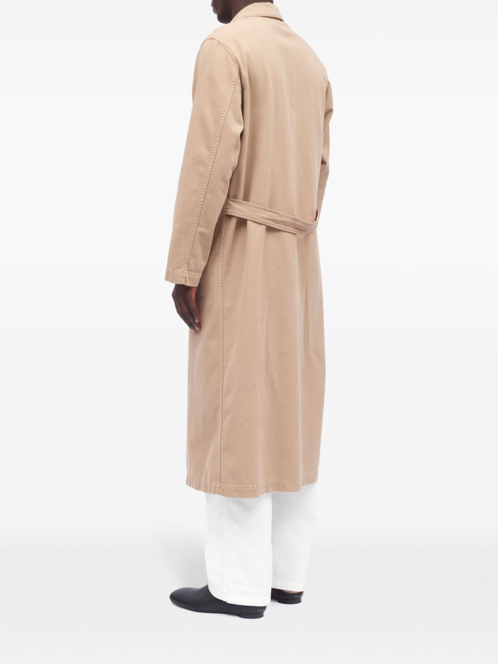 MM6 Maison Margiela single-breasted cotton coat Men