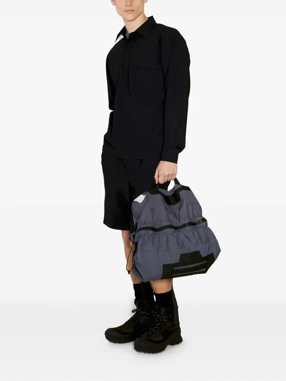 GR10K 3L Microgrid duffle bag Blauw