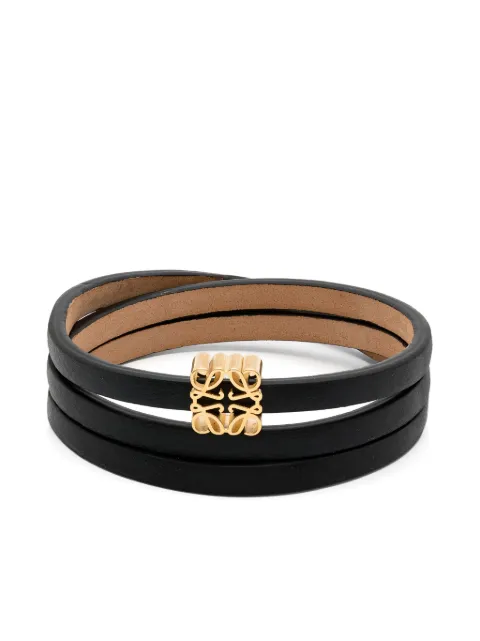 LOEWE bracelet Twist en cuir