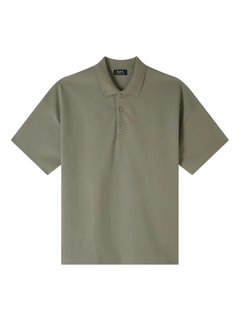 A.P.C. cotton polo shirt