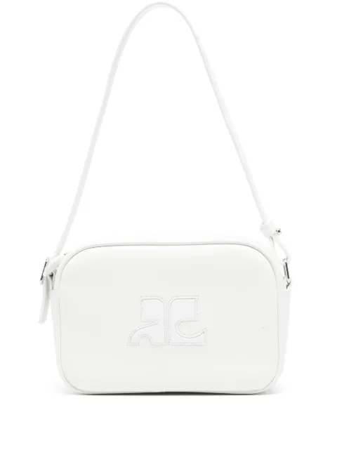 Courrèges Reedition leather camera bag