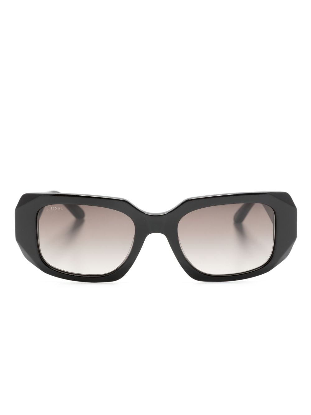 Aspinal Of London Eckige Sonnenbrille - Schwarz