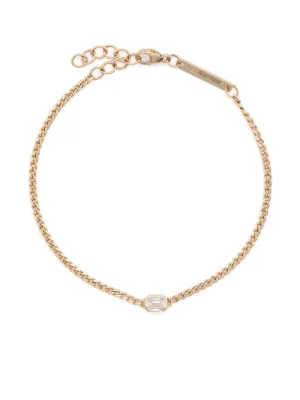 Monica Vinader Shimmer Chain ブレスレット 14Kイエローゴールド