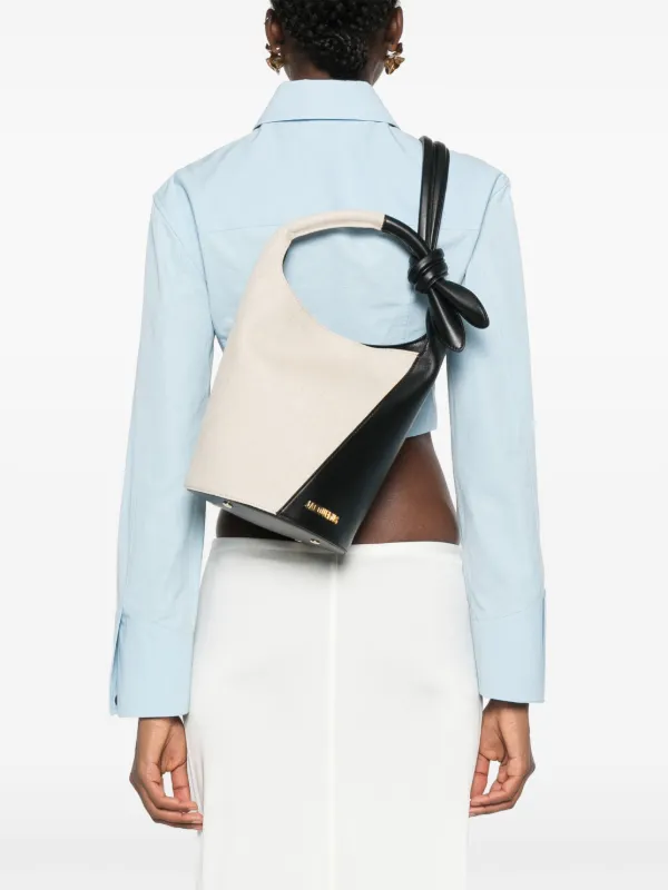Jacquemus Le Petit Tourni バケットバッグ | ブラック