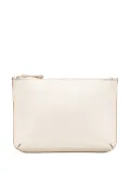 Aspinal Of London leather makeup bag - White