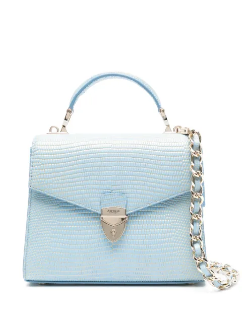 Aspinal Of London midi Mayfair leather tote bag 