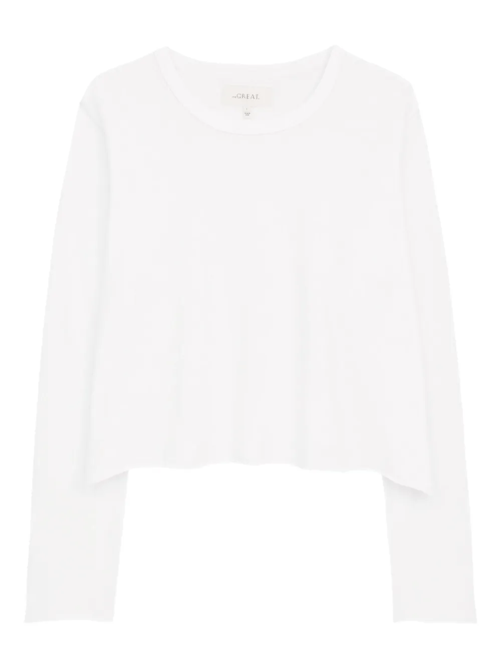 The Great. long-sleeve T-shirt - Bianco