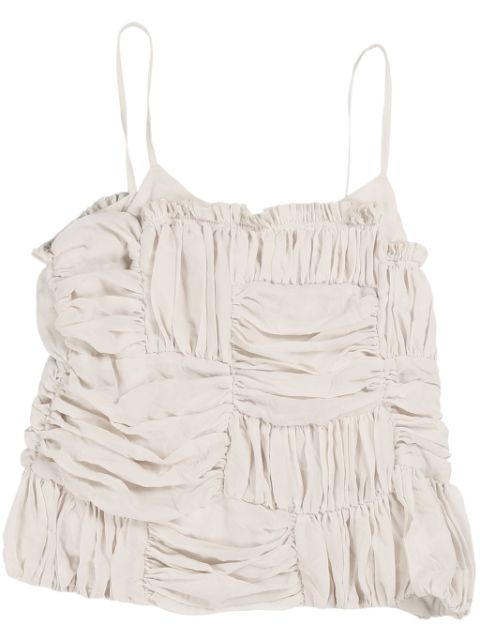 Comme Des Garçons Comme Des Garçons draped sleeveless top 