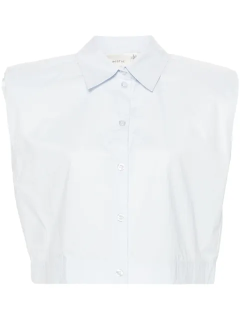 Gestuz Lionessgz sleeveless poplin shirt