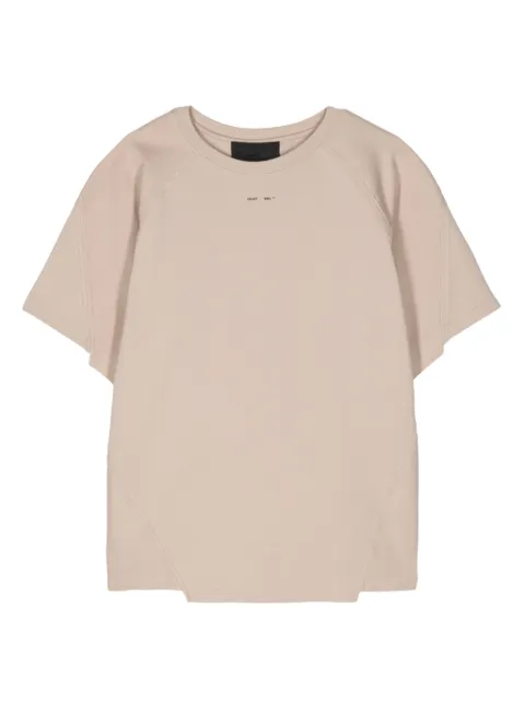 HELIOT EMIL inside-out detailing crew-neck T-shirt