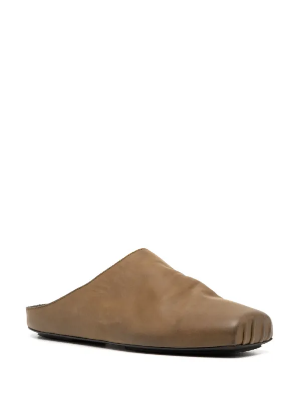 新品　未使用　Bit Square-Toe Mules サイズ37 beige New Color] Bit Square-Toe Mules