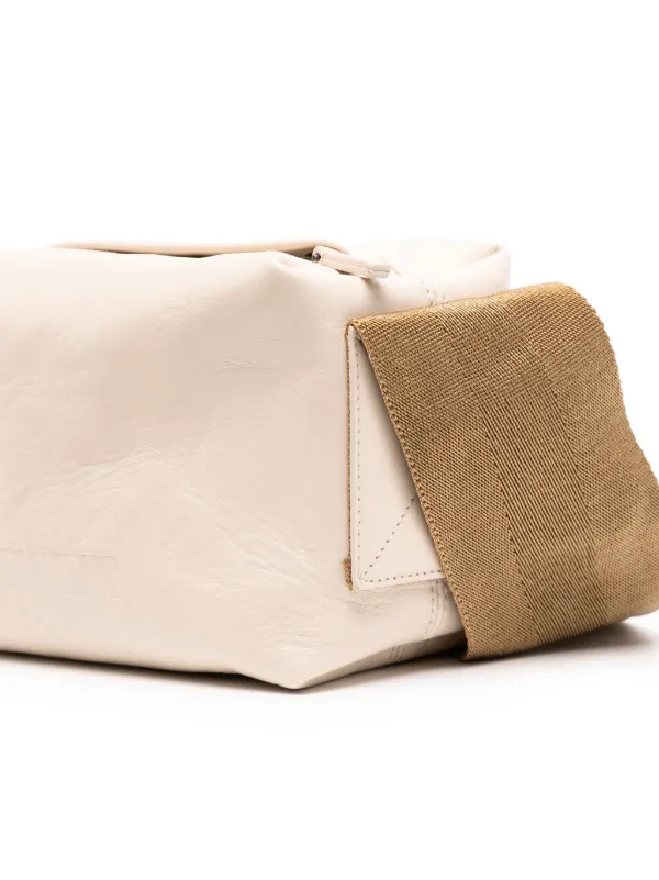 Uma Wang レザーショルダーバッグ Uma Wang レザーショルダーバッグ | ブラウン | FARFETCH JP