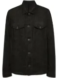 Poème Bohémien linen shirt jacket - Grey