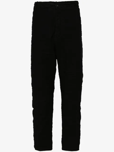 Poème Bohémien crinkled slim-cut trousers