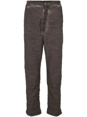 POEME BOHEMIEN Regular Fit Pants, dark grey, co/wv/mtf/ea