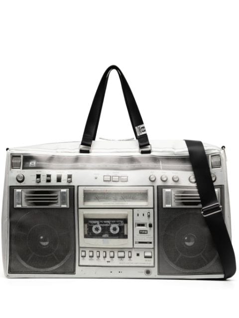 Maison MIHARA YASUHIRO sac à main à imprimé Boombox