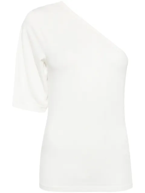 Thom Krom one-shoulder soft-jersey top 