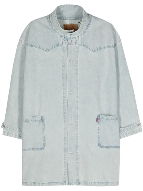Levi's abrigo de mezclilla estilo western