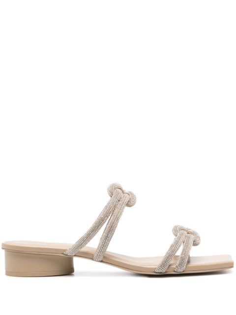 Cult Gaia Jenny 35mm knotted sandals