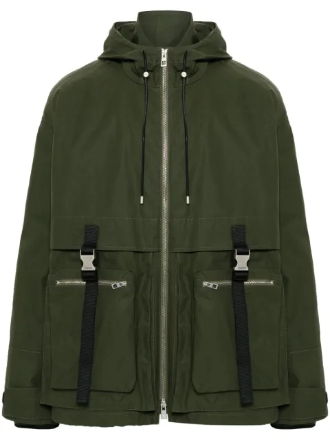 LOEWE water-repellent hooded parka