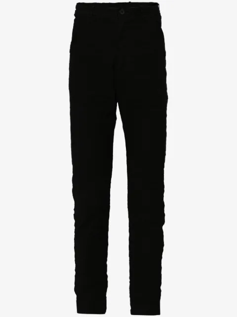 Poème Bohémien crinkled slim-cut trousers