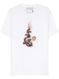 Maharishi Original Dragon cotton T-shirt - White