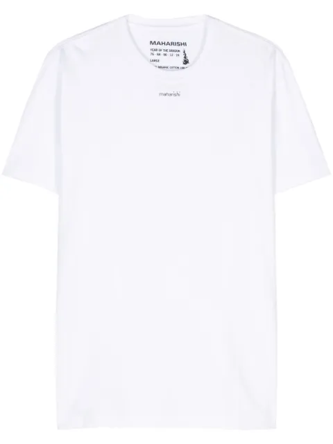 Maharishi logo-print cotton T-shirt