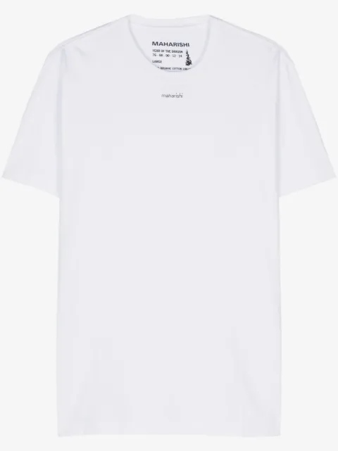 Maharishi logo-print cotton T-shirt