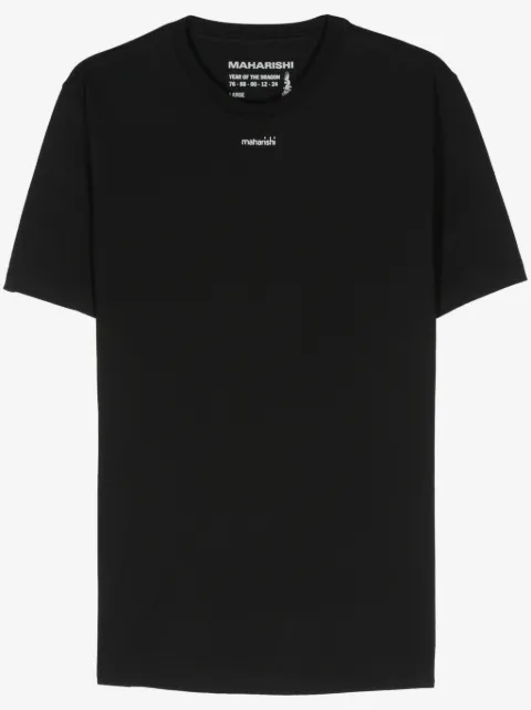 Maharishi logo-print cotton T-shirt