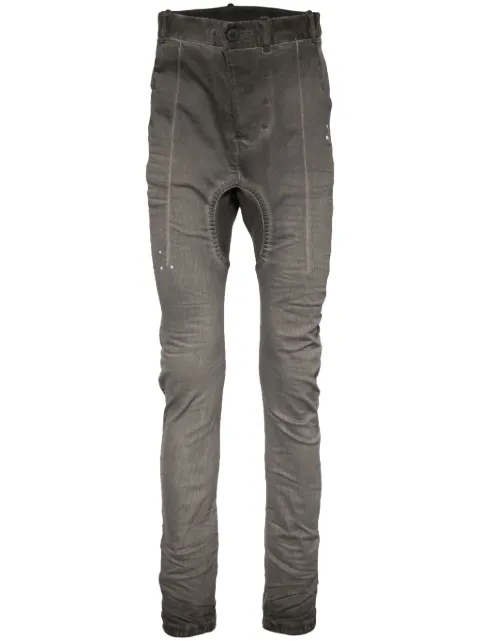 Boris Bidjan Saberi drop-crotch skinny jeans