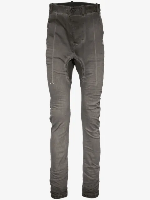 Boris Bidjan Saberi pantalon sarouel à coupe skinny