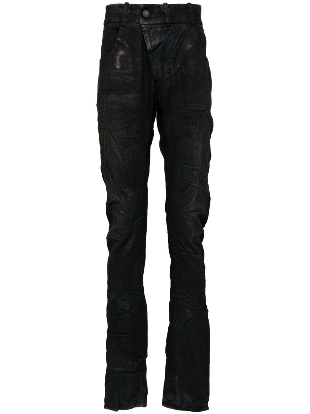 Image 1 of Boris Bidjan Saberi drop-crotch skinny jeans