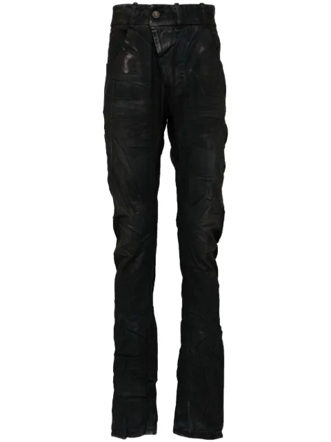 Boris Bidjan Saberi skinny jeans drop crotch