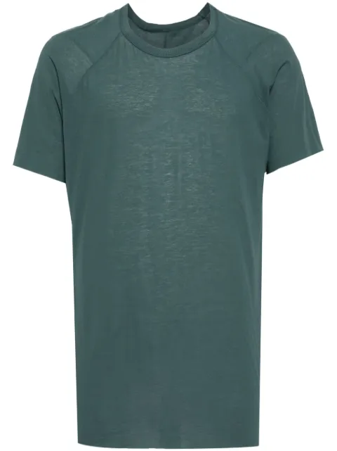 Boris Bidjan Saberi playera con dobladillo sin rematar