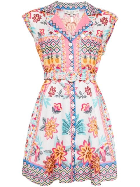 Hale Bob Daniela linen minidress