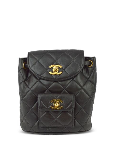 HOT SALE CHANEL 1992 small Duma backpack Women