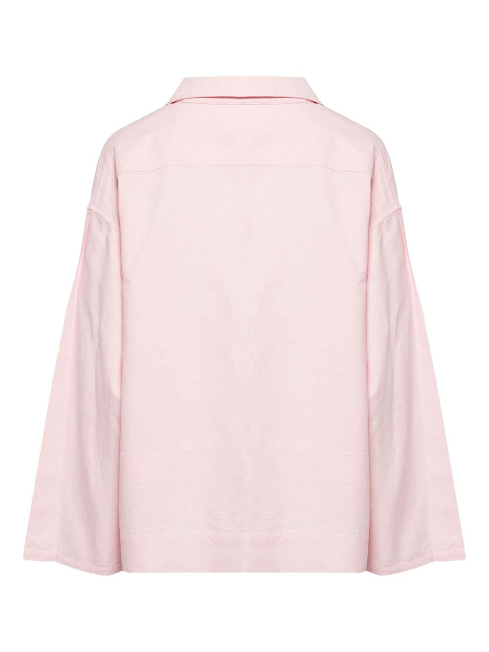 Victoria Beckham floral-motif broderie-anglaise blouse - Roze