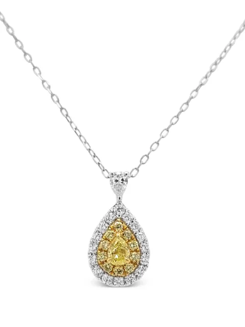 HYT Jewelry platinum diamond pendant necklace