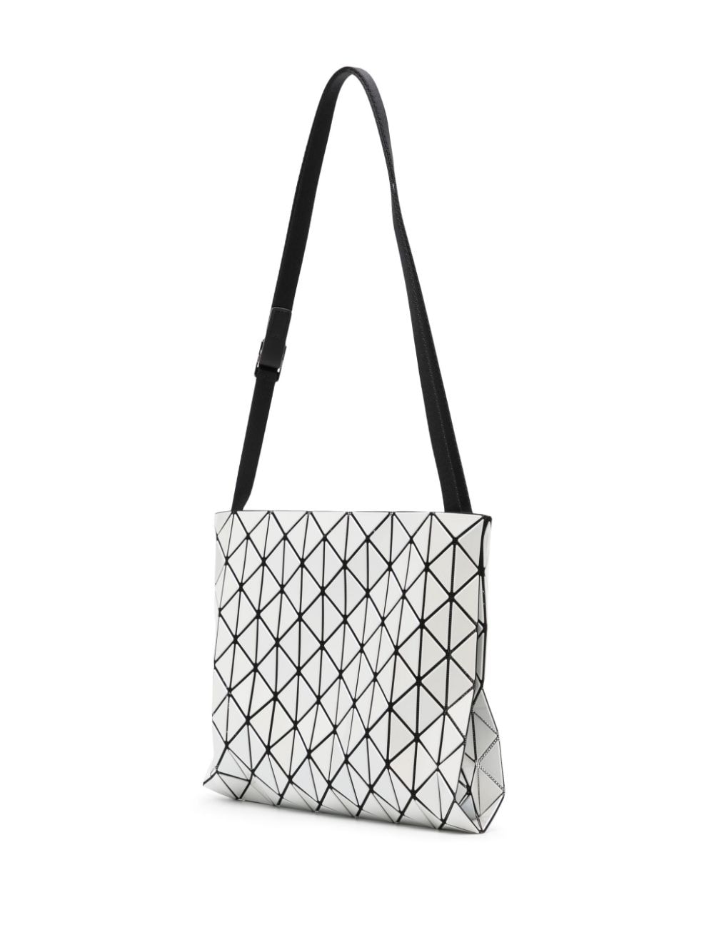 Shop Bao Bao Issey Miyake Geometric Cut-out Crossbody Bag In Neutrals